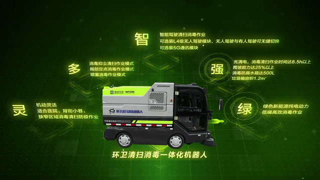 智能環(huán)衛(wèi)機(jī)器人軍團(tuán)再添猛將！清掃消毒一體化機(jī)器人利劍出鞘